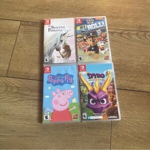 Nintendo switch games (4)